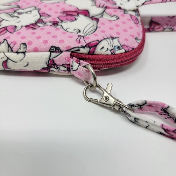 Handmade Custom Grab and Go Bag with Disney Marie Aristocats Fabric - Picture 10 of 12